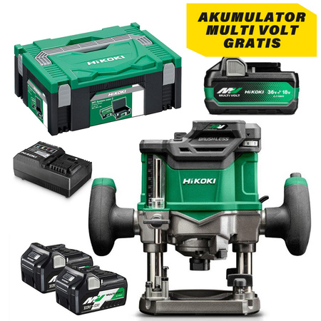 HIKOKI M3612DA WPZ AKUMULATOROWA FREZARKA GÓRNOWRZECIONOWA
