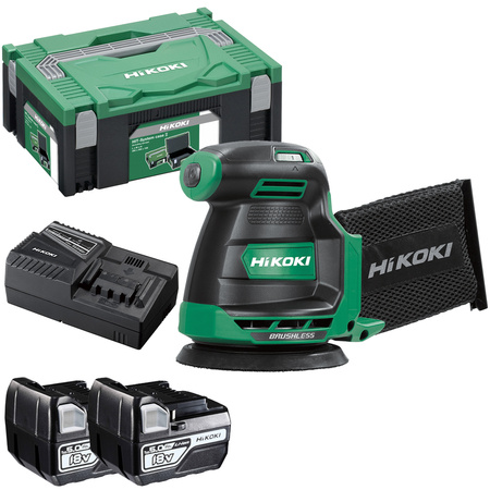 HIKOKI SV1813DA WPZ AKUMULATOROWA SZLIFIERKA MIMOŚRODOWA