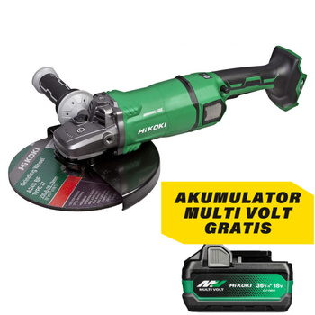 HIKOKI G3623DA W4Z AKUMULATOROWA SZLIFIERKA KĄTOWA