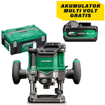 HIKOKI M3612DA W2Z AKUMULATOROWA FREZARKA GÓRNOWRZECIONOWA