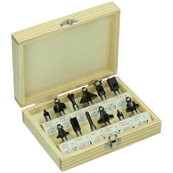 HIKOKI ZESTAW FREZÓW 12 SZTUK 8MM 711016