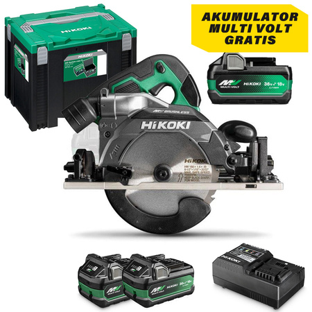 HIKOKI C3606DUM WPZ AKUMULATOROWA PILARKA TARCZOWA