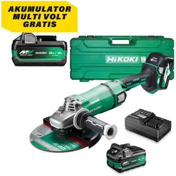 HIKOKI G3623DA WGZ AKUMULATOROWA SZLIFIERKA KĄTOWA