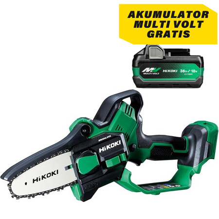 HIKOKI CS1810DD W4Z MINI AKUMULATOROWA PILARKA ŁAŃCUCHOWA Z GÓRNYM UCHWYTEM