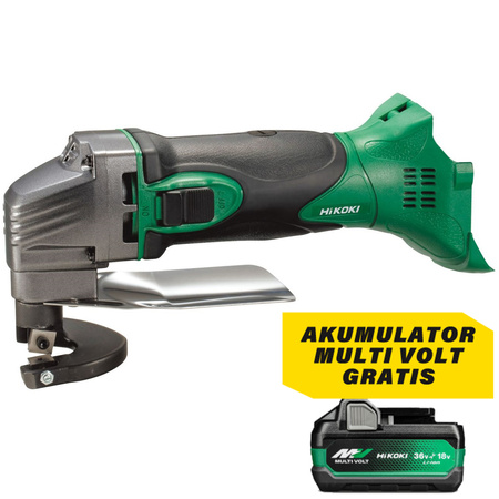 HIKOKI CE18DSL W4Z AKUMULATOROWE NOŻYCE DO BLACHY PROSTEJ