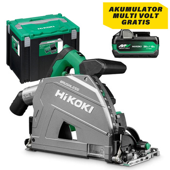 HIKOKI C3606DPA W2Z AKUMULATOROWA PILARKA TARCZOWA - ZAGŁĘBIARKA