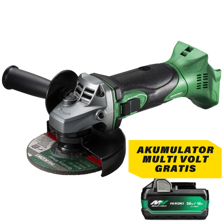 HIKOKI G18DSL2 W4Z AKUMULATOROWA SZLIFIERKA KĄTOWA 115MM
