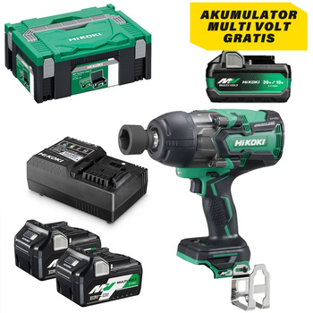 HIKOKI WR36DB WRZ KLUCZ UDAROWY AKUMULATOROWY