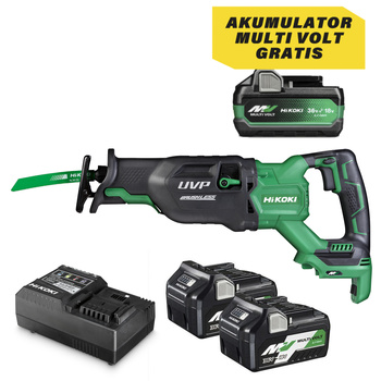 HIKOKI CR36DA WGZ PIŁA SZABLASTA AKUMULATOROWA