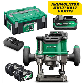 HIKOKI M3612DA WPZ AKUMULATOROWA FREZARKA GÓRNOWRZECIONOWA