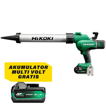 HIKOKI AC18DA WQZ AKUMULATOROWY WYCISKACZ DO KLEJU I SYLIKONU