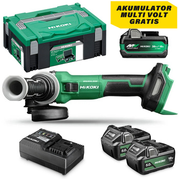 HIKOKI G1813DVE WQZ AKUMULATOROWA SZLIFIERKA KĄTOWA