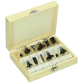 HIKOKI ZESTAW FREZÓW 12 SZTUK 6MM 711016