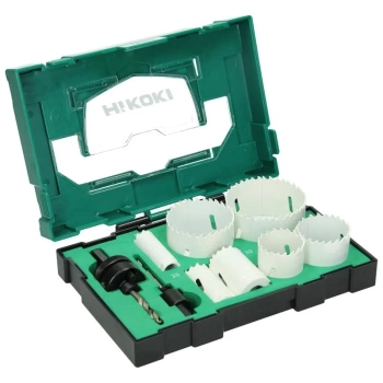 HIKOKI ZESTAW OTWORNIC BI-METAL 9 ELEMENTÓW 40030032