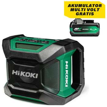 HiKOKI UR18DA W4Z RADIO BUDOWLANE