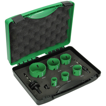 ZESTAW 6 OTWORNIC BIMETALOWYCH W WALIZCE-752172