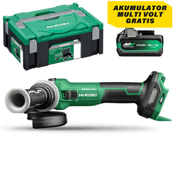 HIKOKI G3613DVE W2Z SZLIFIERKA KĄTOWA AKUMULATOROWA