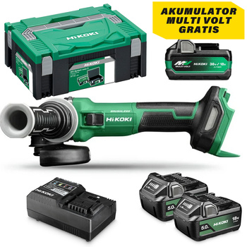 HIKOKI G1813DE WQZ SZLIFIERKA KĄTOWA AKUMULATOROWA 